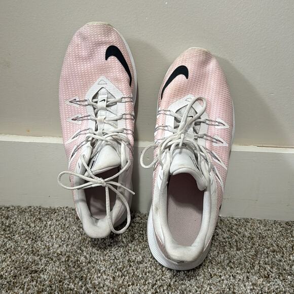 NIKE Women's Quest Pink Foam Running Shoes Size 9.5 - Picture 2 of 6